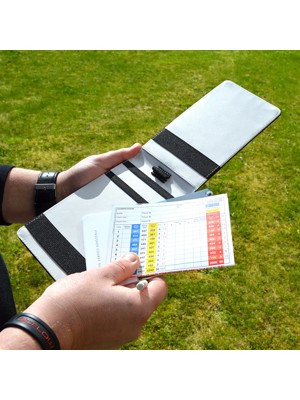 On Par Ostrich Scorecard Holder
