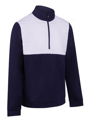 Proquip Mens Ostro Hybrid 1/4 Zip Windproof Jacket