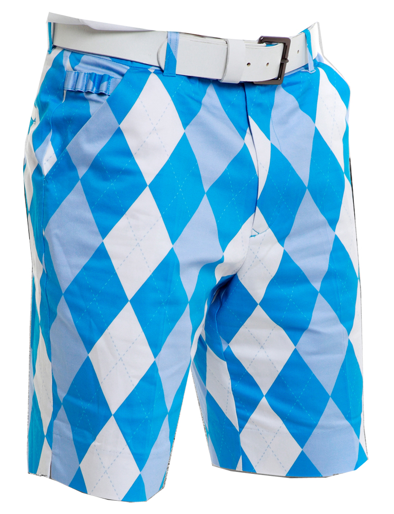Royal and Awesome Mens Old Toms Trews Golf Shorts | GolfOnline