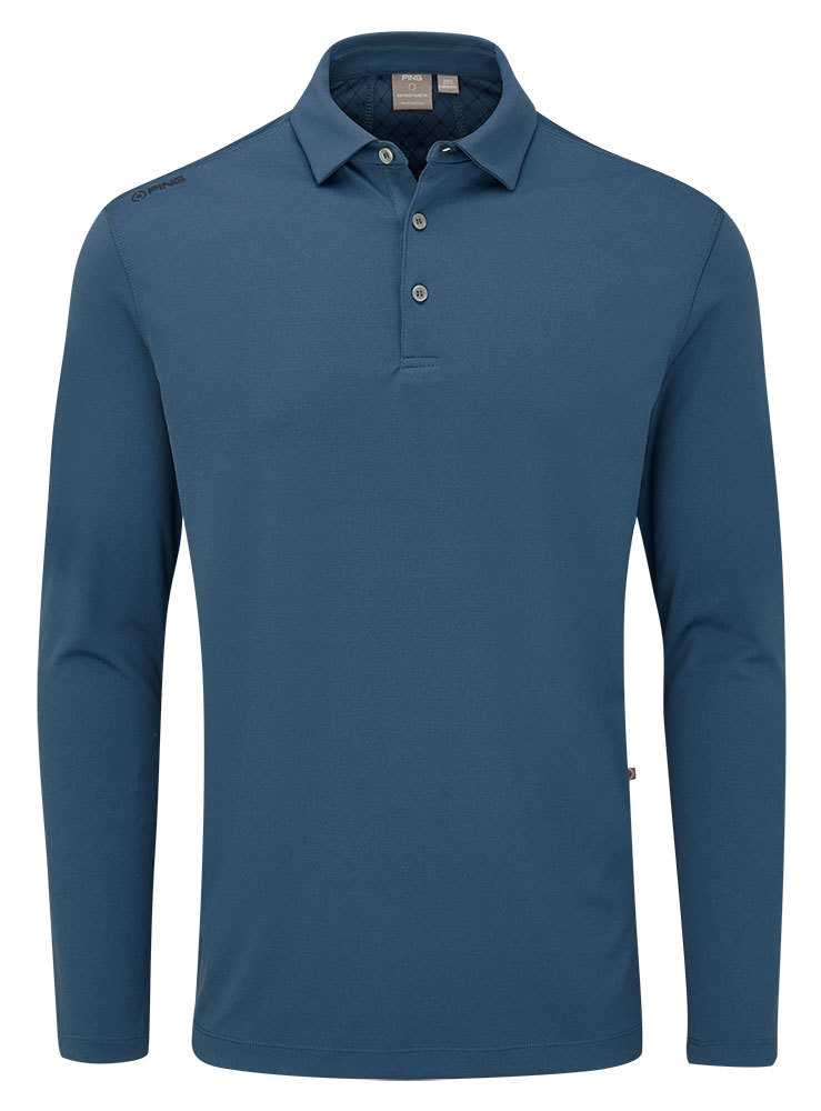 Ping flynn long store sleeve polo