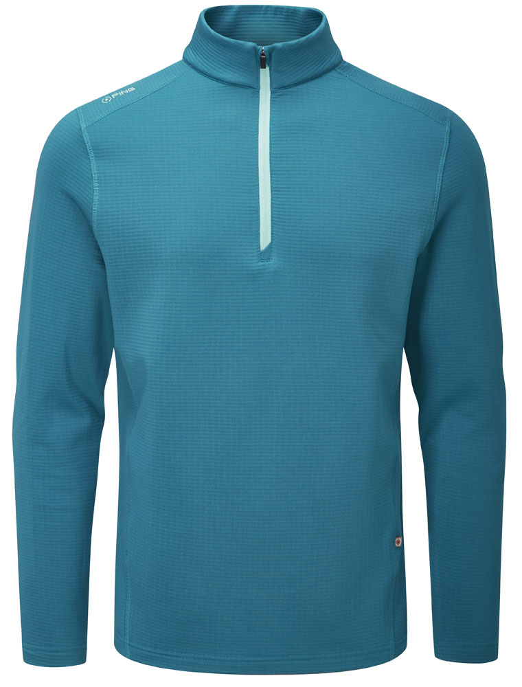 Ping Mens Edwin Half Zip Sensor Warm Fleece Pullover - Golfonline