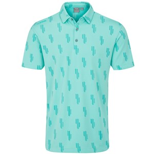 Ping Mens SensorCool Arizona Cactus Polo Shirt