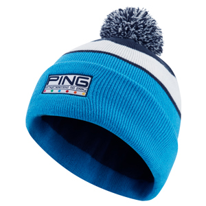 PING Mens Colour Code Bobble Beanie Hat