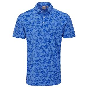 Ping Mens Diego Foliage Jacquard Polo Shirt - SALE