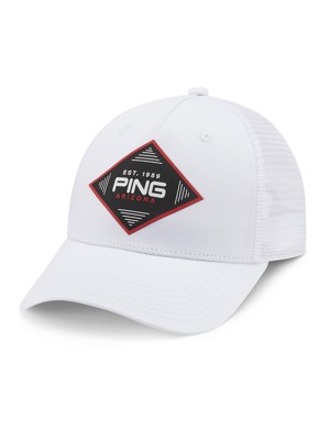 PING Mens Diamond Trucker Cap