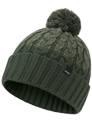 Ping Mens Holland Cable Knit Bobble Hat