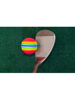 Foam Multi Coloured Practice Balls (6 Balls)