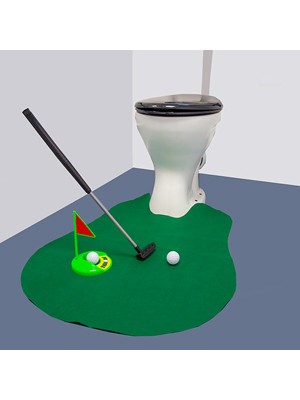 Mini Golf Potty Putter Set