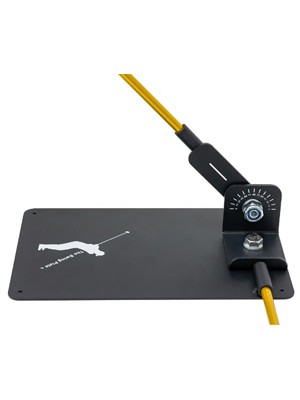 Swing Plate Swing Trainer With Alignment Sticks