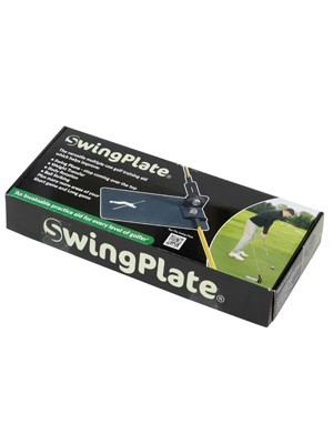 Swing Plate Swing Trainer With Alignment Sticks