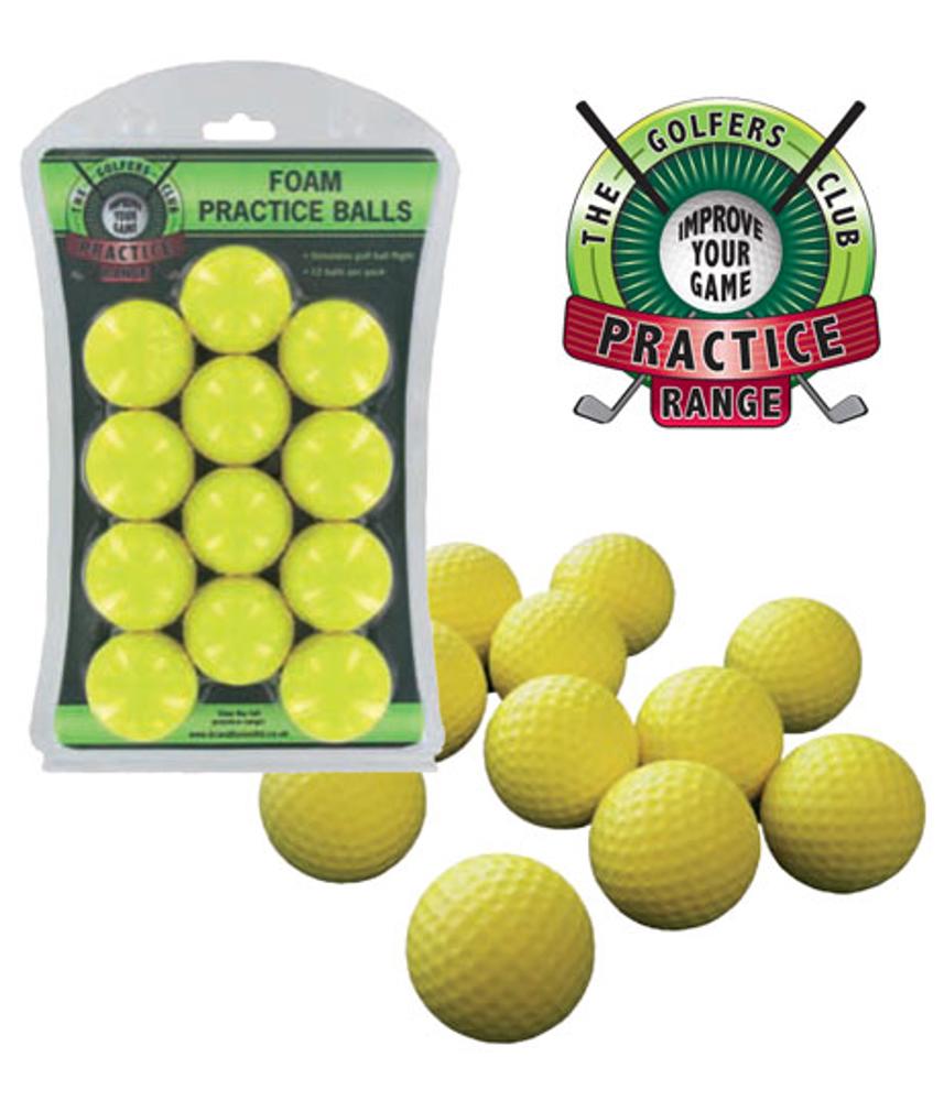Deluxe Foam Practice Balls (12 Balls)