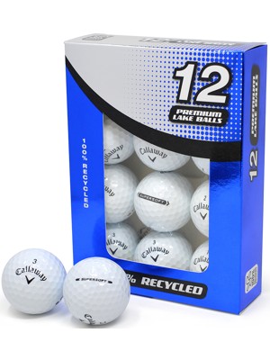 Callaway Supersoft Pearl Grade White Lake Balls (12 Balls)