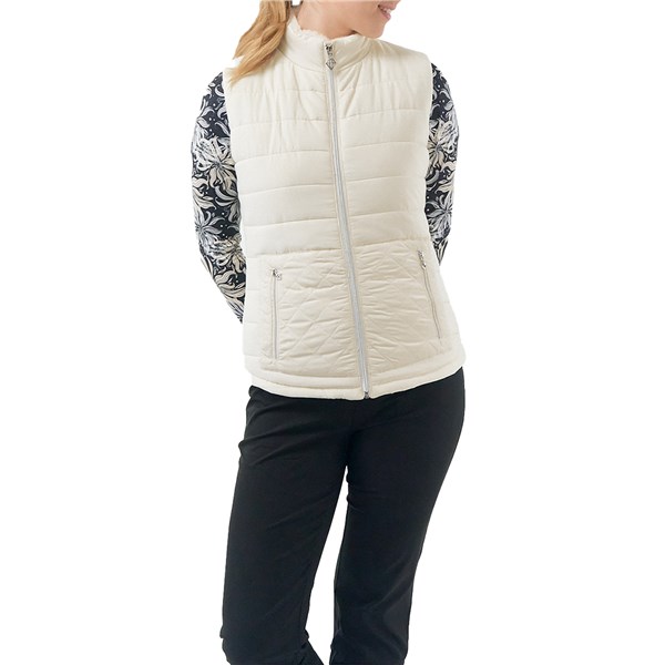 Pure Golf Ladies Equinox Fur Gilet - Golfonline