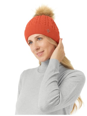 Pure Golf Ladies Suzie Waterproof Lined Bobble Hat