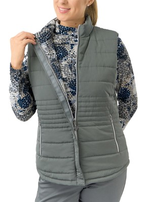 Pure Golf Ladies Eve Reversible Gilet - Quiet Glade