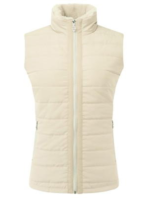 Pure Golf Ladies Hemisphere Faux Fur Collar Gilet