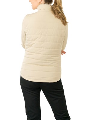 Pure Golf Ladies Hemisphere Faux Fur Collar Gilet