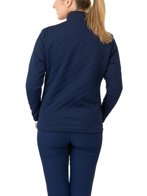 Pure Golf Ladies Lola Long Sleeve Zip Lined Textured Jacket