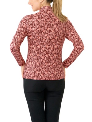 Pure Golf Ladies Arusha Long Sleeve Quarter Zip Pullover - Perennial Fields