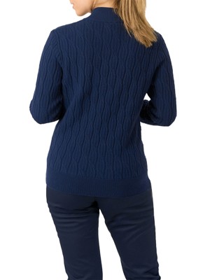 Pure Golf Ladies Margot Quarter Zip Lined Jumper