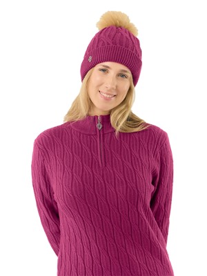 Pure Golf Ladies Margot Waterproof Lined Bobble Hat