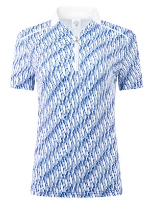Pure Golf Ladies Felicity Short Sleeve Polo Shirt - Tidal Wash