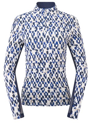 Pure Golf Ladies Balance Long Sleeve Zip Top - Sands of Time