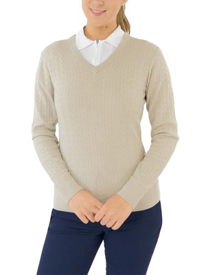 Pure Golf Ladies Suzie V Neck Jumper