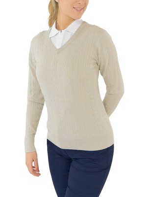 Pure Golf Ladies Suzie V Neck Jumper