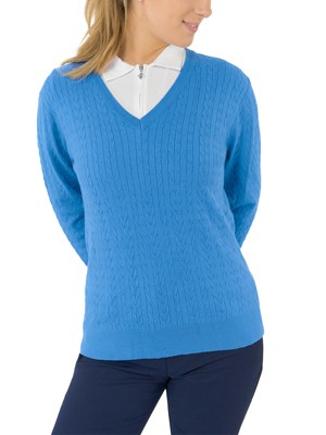 Pure Golf Ladies Suzie V Neck Jumper