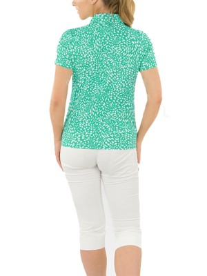 Pure Golf Ladies Amity Short Sleeve Polo Shirt - Sweet Pea Awe
