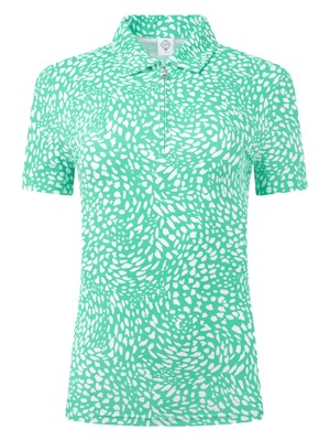 Pure Golf Ladies Amity Short Sleeve Polo Shirt - Sweet Pea Awe
