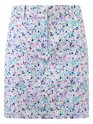 Pure Golf Ladies Clarity Printed Skort - Mirrored Moonstone