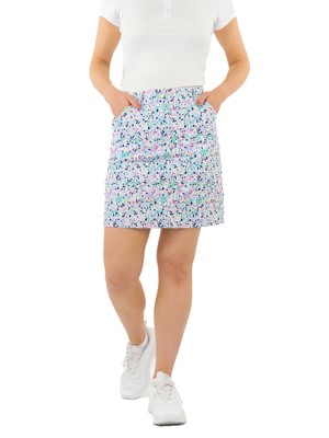 Pure Golf Ladies Clarity Printed Skort - Mirrored Moonstone