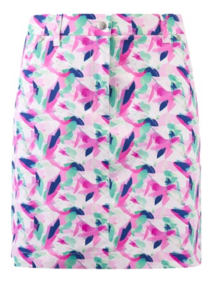 Pure Golf Ladies Clarity Printed Skort - Portrait Of Paradise