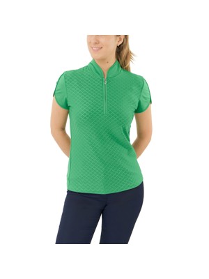 Pure Golf Ladies Valley Cap Sleeve Polo Shirt