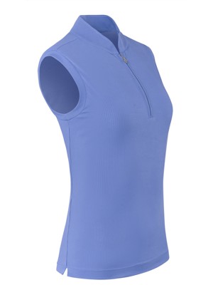 Pure Golf Ladies Jasmine Sleeveless Polo Shirt -  Cornflower