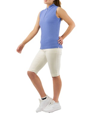 Pure Golf Ladies Jasmine Sleeveless Polo Shirt -  Cornflower