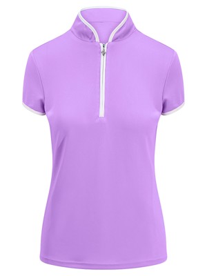 Pure Golf Ladies Bloom2 Cap Sleeve Polo Shirt