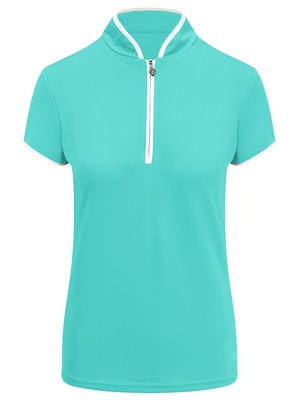 Pure Golf Ladies Bloom2 Cap Sleeve Polo Shirt