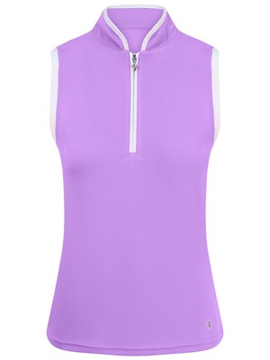 Pure Golf Ladies Bloom2 Sleeveless Polo Shirt
