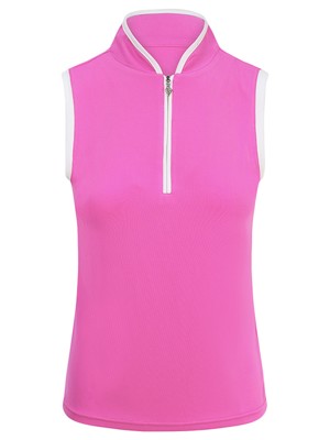 Pure Golf Ladies Bloom2 Sleeveless Polo Shirt