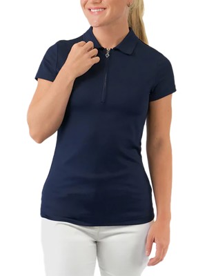 Pure Golf Ladies Thrive Cap Sleeve Golf Polo Shirt