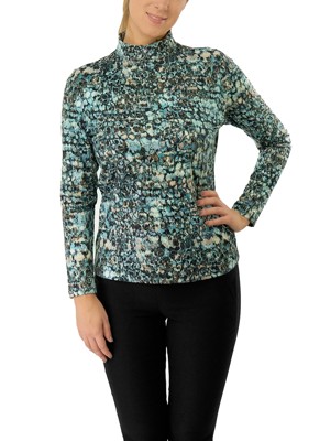 Pure Golf Ladies Arusha Long Sleeve Mid Layer - Gilded Aspen