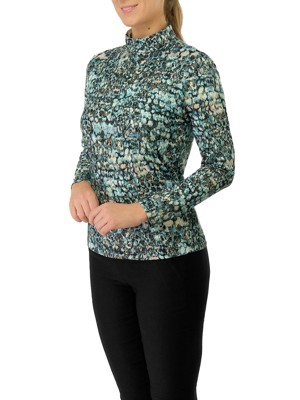 Pure Golf Ladies Arusha Long Sleeve Mid Layer - Gilded Aspen