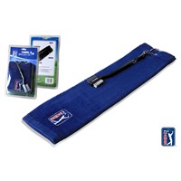 PGA Tour Golf Towel and Brush Set