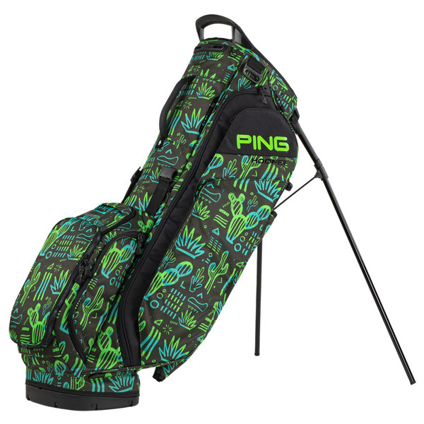 Limited Edition Ping Hoofer Neon Cactus Stand Bag