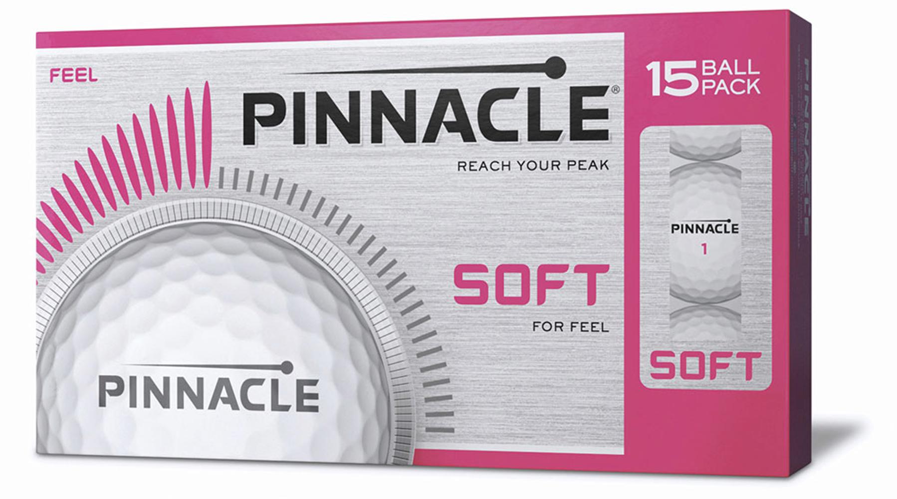 Pinnacle Ladies Soft Golf Balls (15 Balls)