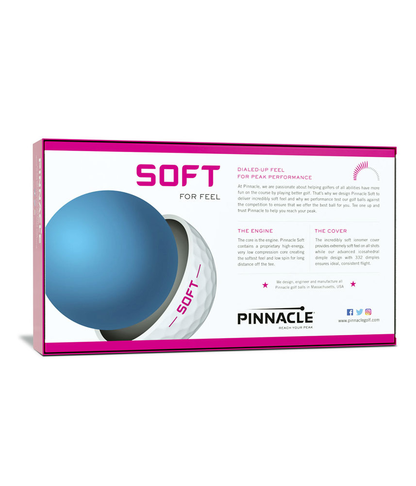 Pinnacle Ladies Soft Golf Balls (15 Balls)