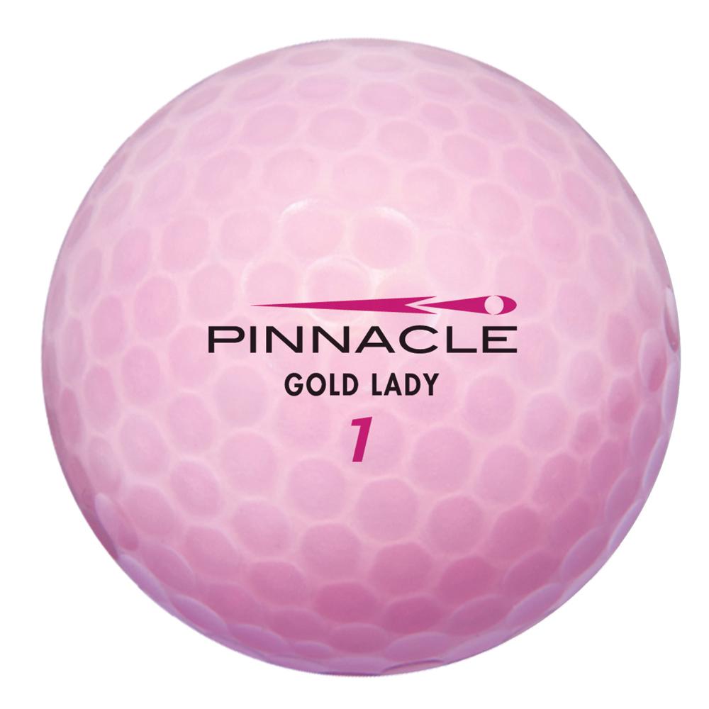 Pinnacle Ladies Gold Ribbon Pink Golf Balls (15 Balls) 2012